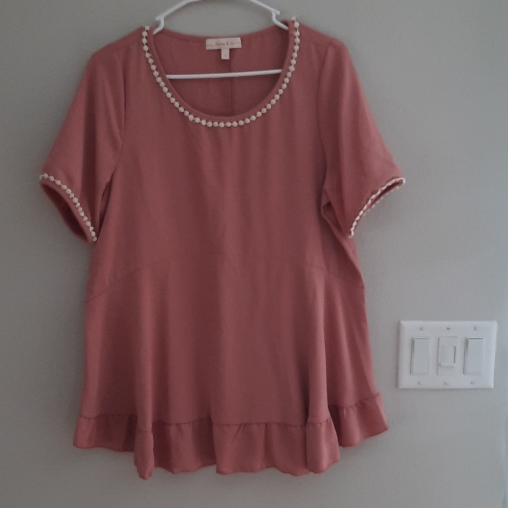 Adorable babydoll peplum